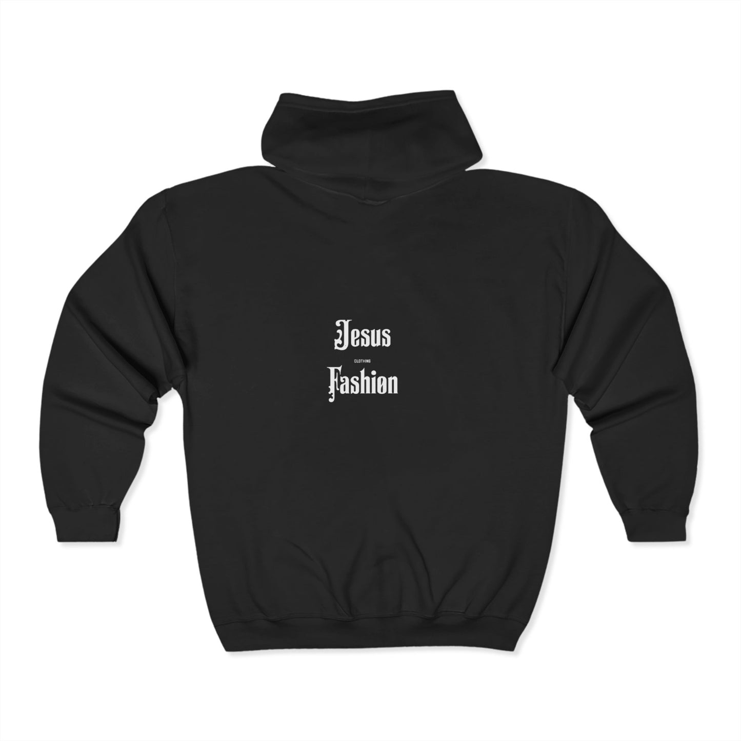 Jesus Fashion Unisex Full Zip Hoodie - Stylish and Comfortable