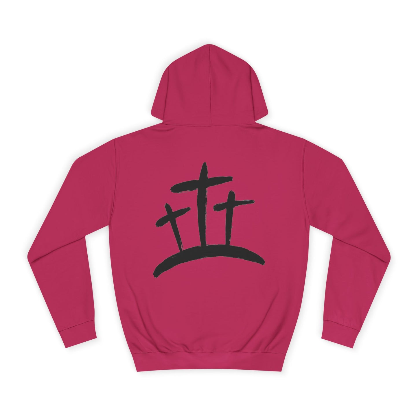 In God We Trust Unisex College Hoodie - Faith-Inspired Casual Wear