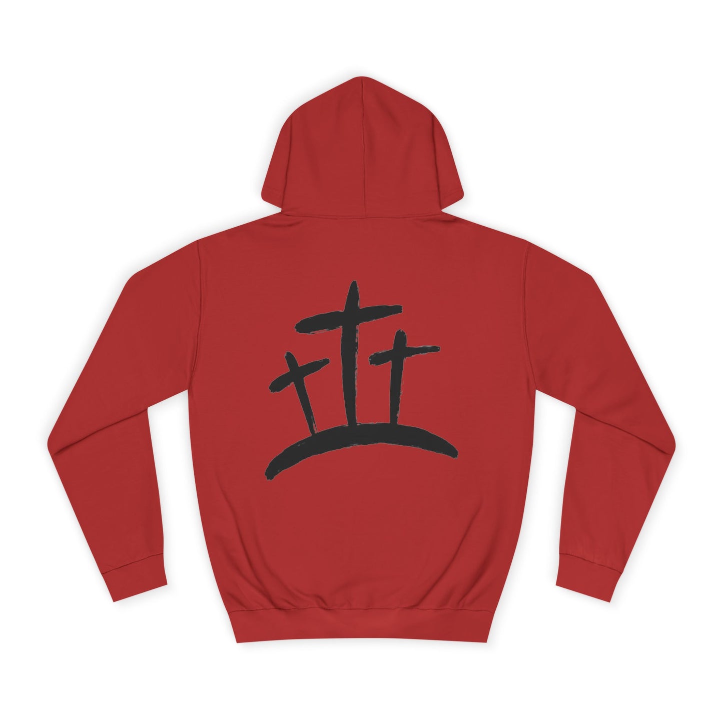 In God We Trust Unisex College Hoodie - Faith-Inspired Casual Wear